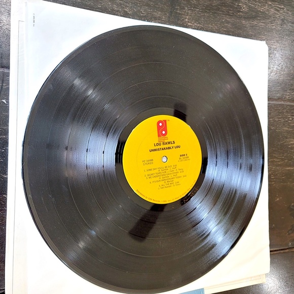 Rare New Vintage Unused Lou Rawls UNMISTAKABLY LOU. - Picture 6 of 8